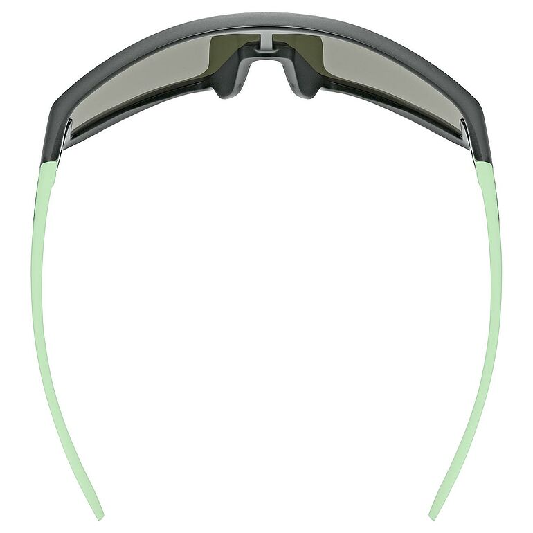 uvex Skyryse Jr. Radbrille Grey-Green Matt / Mirror Blue