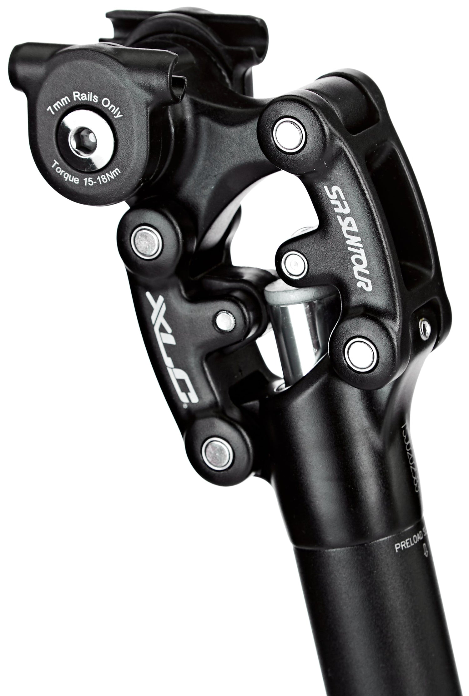 sattelstütze gefedert xlc XLC SP-S11 Federsattelstütze Ø30,9mm schwarz
