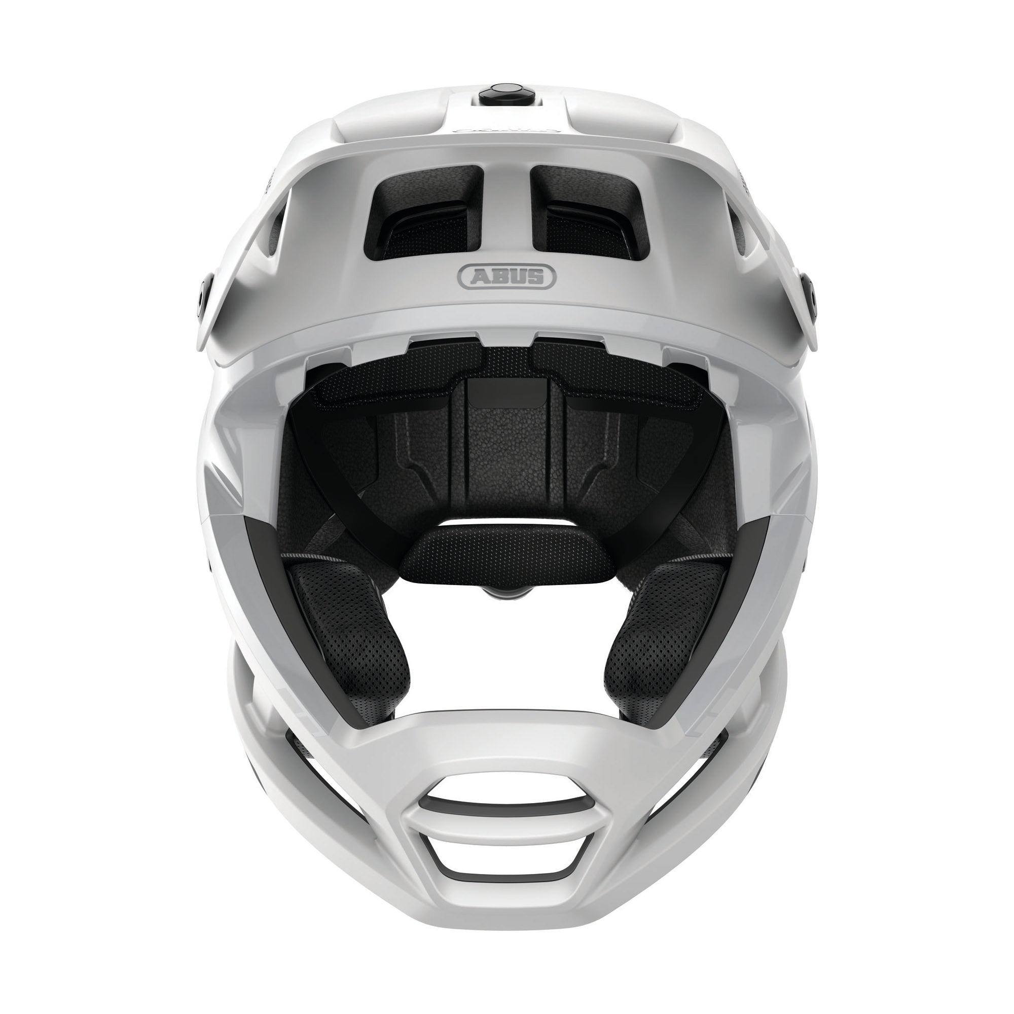 Abus AirDrop MIPS Mountainbike Helm polar white