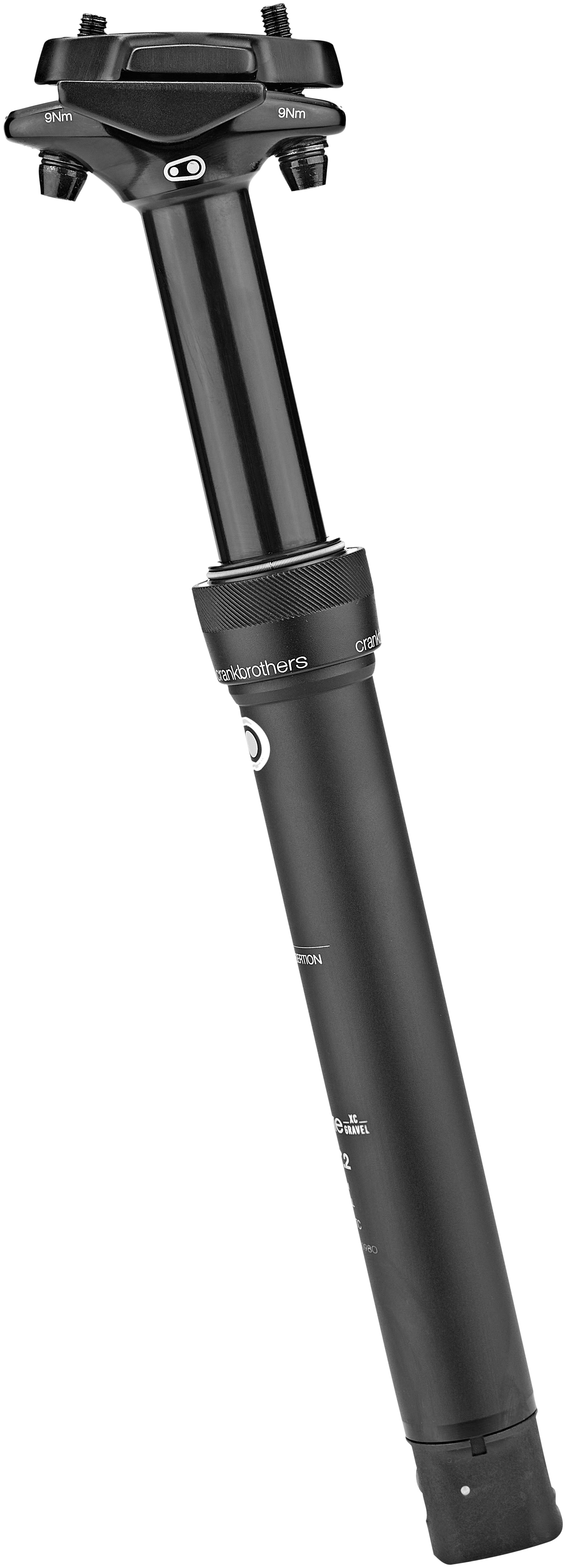 Crankbrothers Highline XC/Gravel Teleskop Sattelstütze Ø27,2mm schwarz