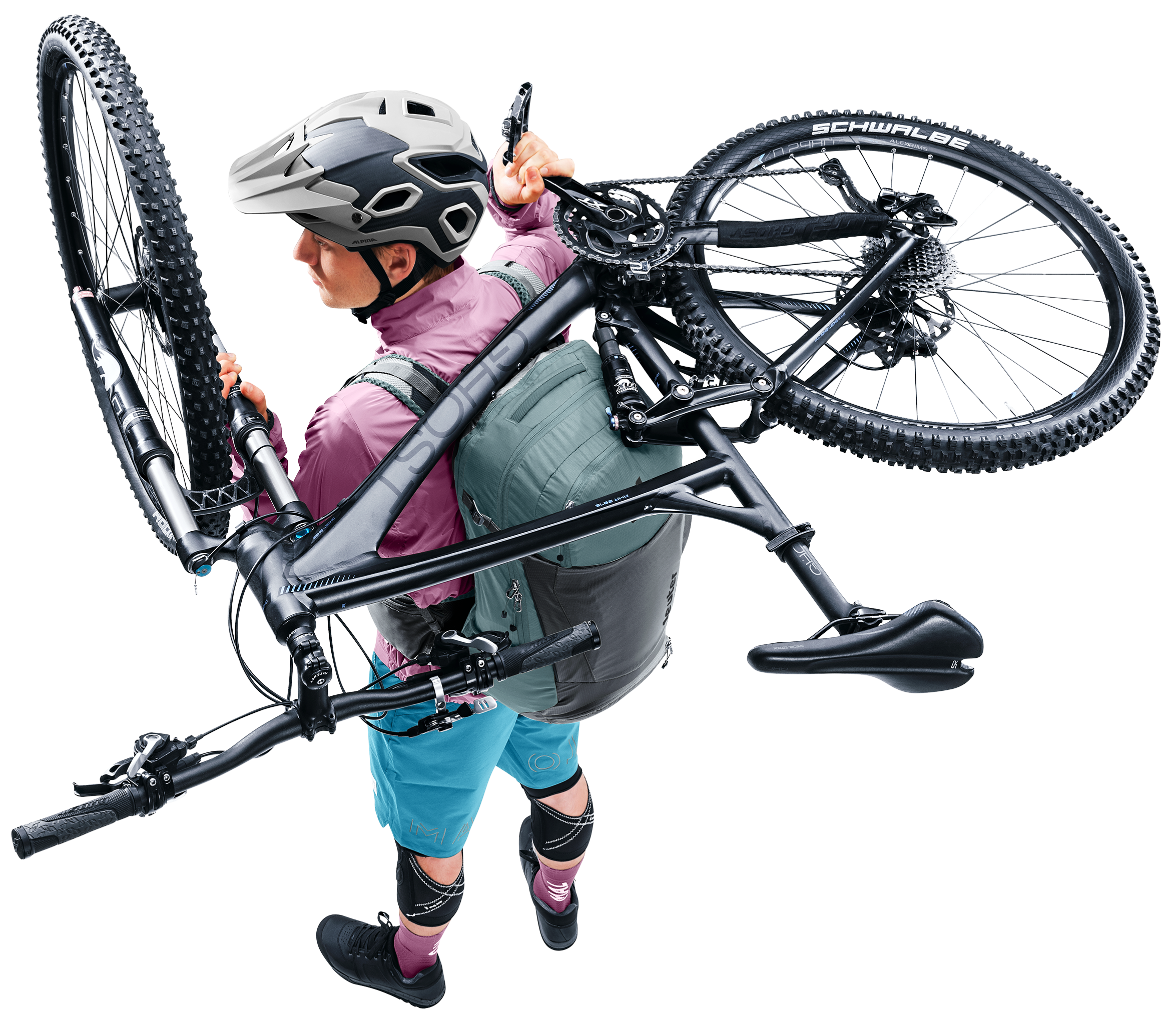 deuter Trans Alpine Pro 28 Fahrradrucksack graphite-shale