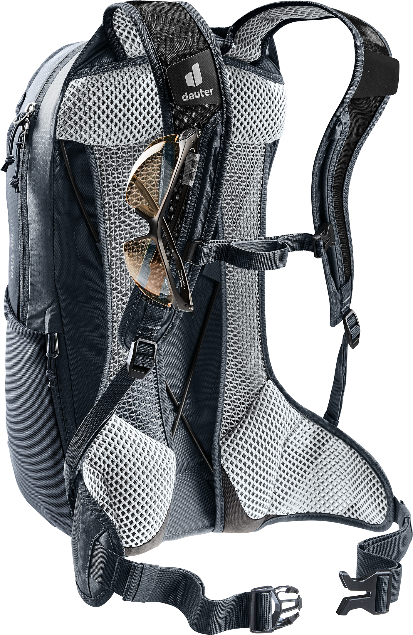 fahrradrucksack 10 liter deuter Race Air 10 Fahrradrucksack schwarz