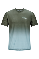 Cube MTB Rundhalstrikot Soft Touch kurzarm olive´n´sage