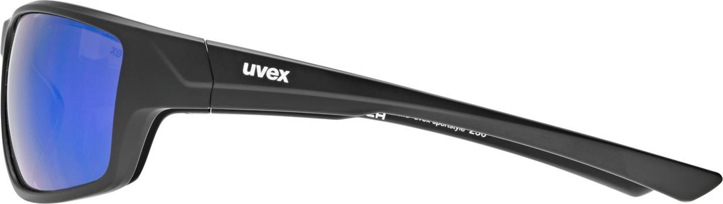 uvex Sportstyle 230 Radbrille Black Mat / Mirror Green