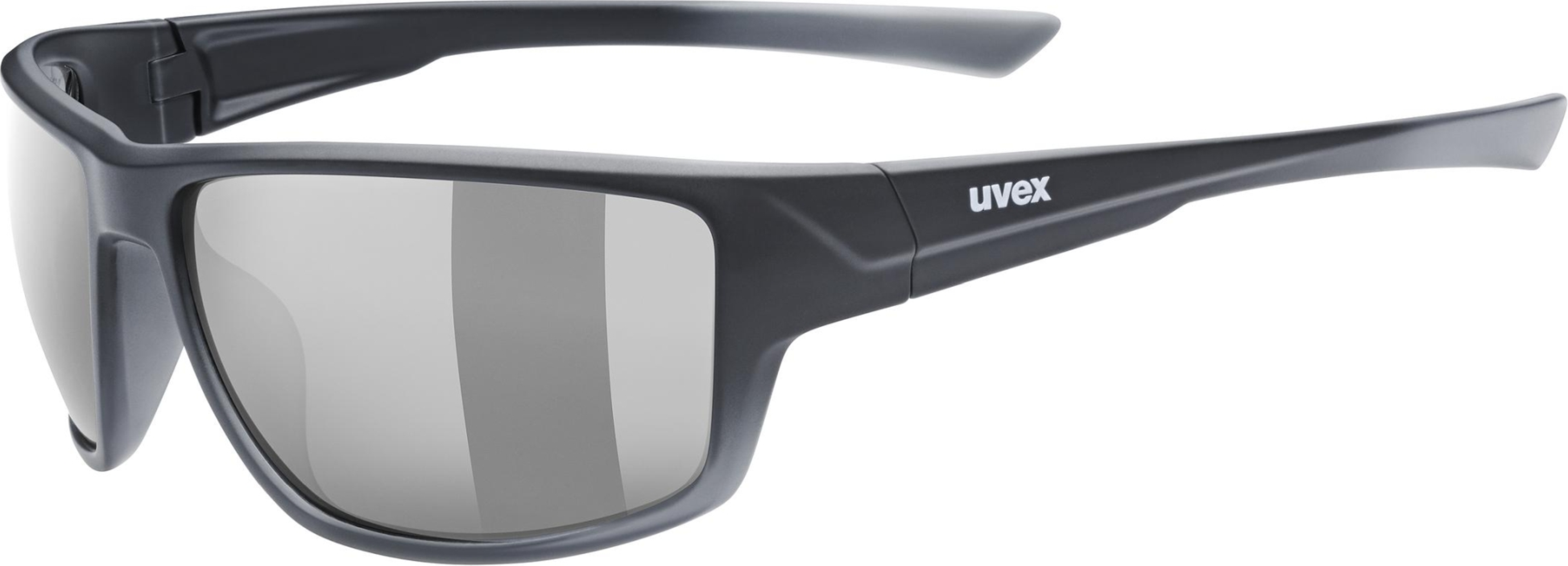 uvex Sportstyle 230 Radbrille Black Mat / Lightmirror Silver