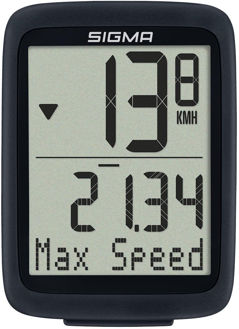 sigma fahrradcomputer höhenmesser kabellos Sigma BC 10.0 STS Fahrradcomputer Kabellos