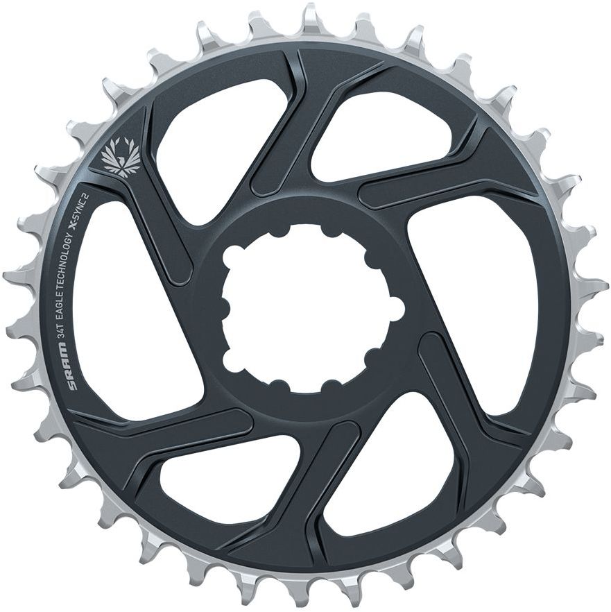 SRAM X-Sync 2 Eagle Kettenblatt 12-fach 3mm Offset DM grau