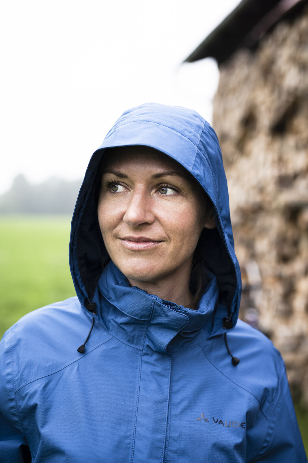 VAUDE Escape Bike Light Jacket rot Damen Regenjacke flame uni