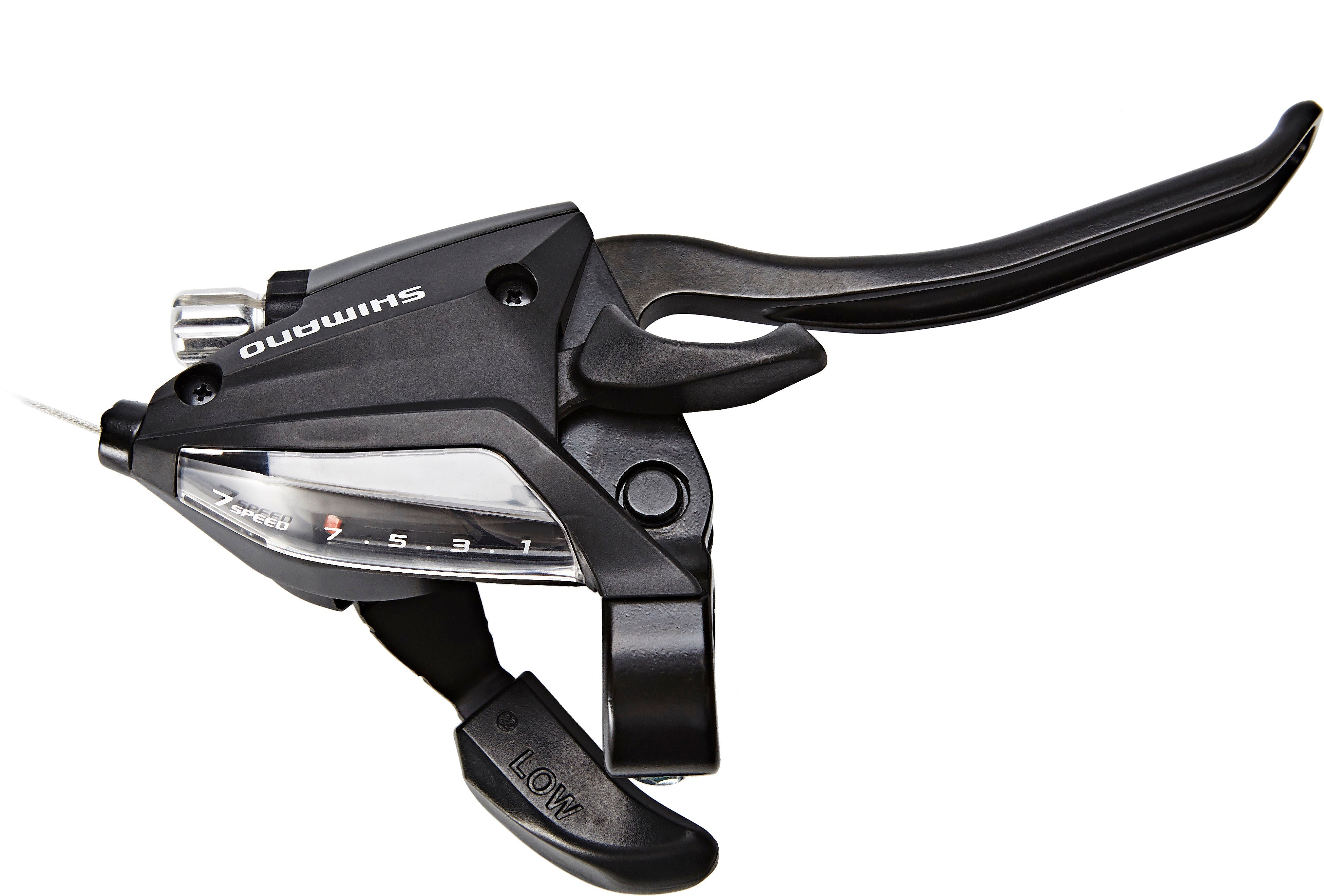 shimano schalt-/bremshebel 7-fach rennrad Shimano ST-EF500-4 Schalt-/Bremshebel HR 7-fach schwarz