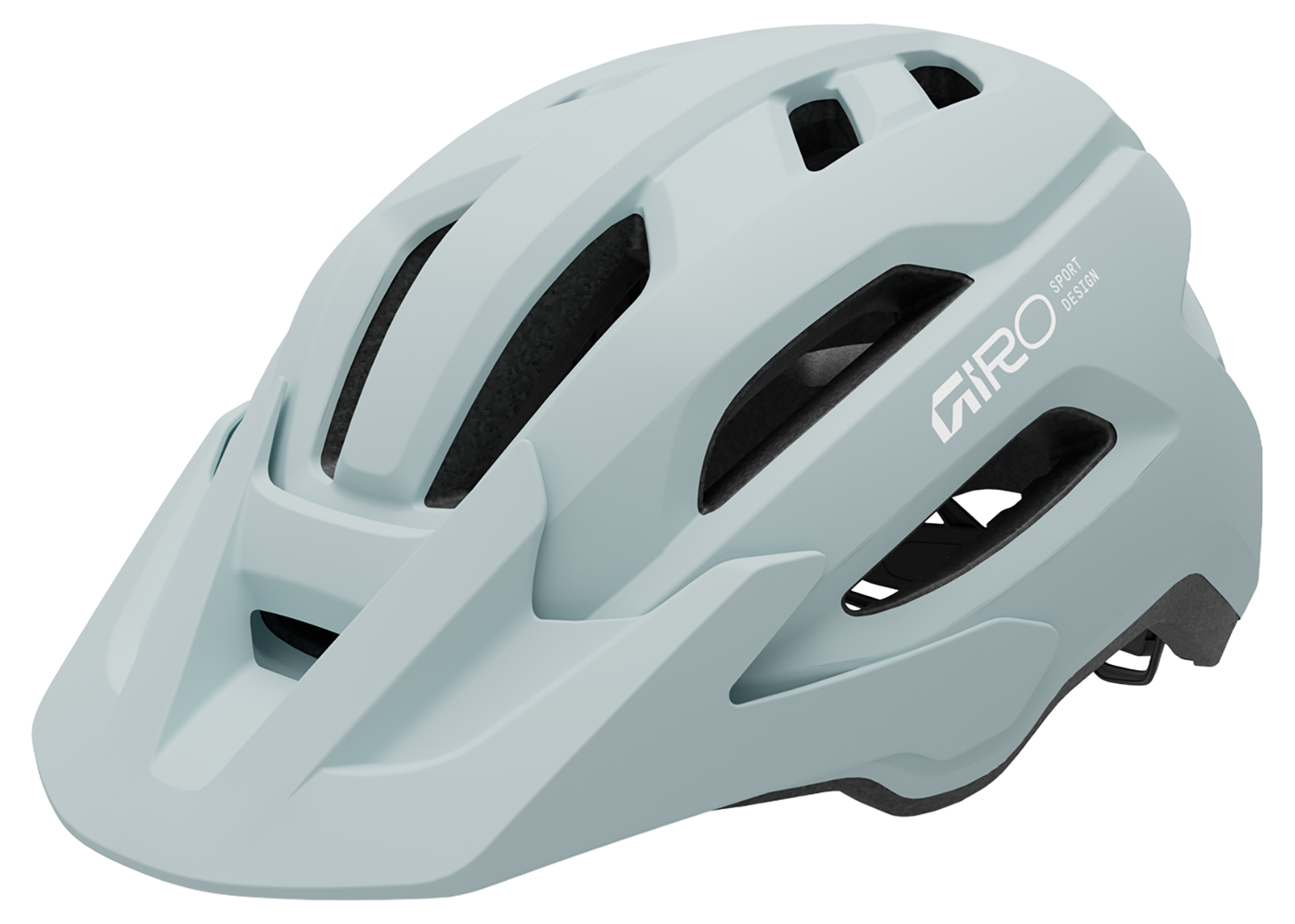 mountainbike helme damen Giro Fixture II W MTB-Helm Fahrradhelm | matte sky blue