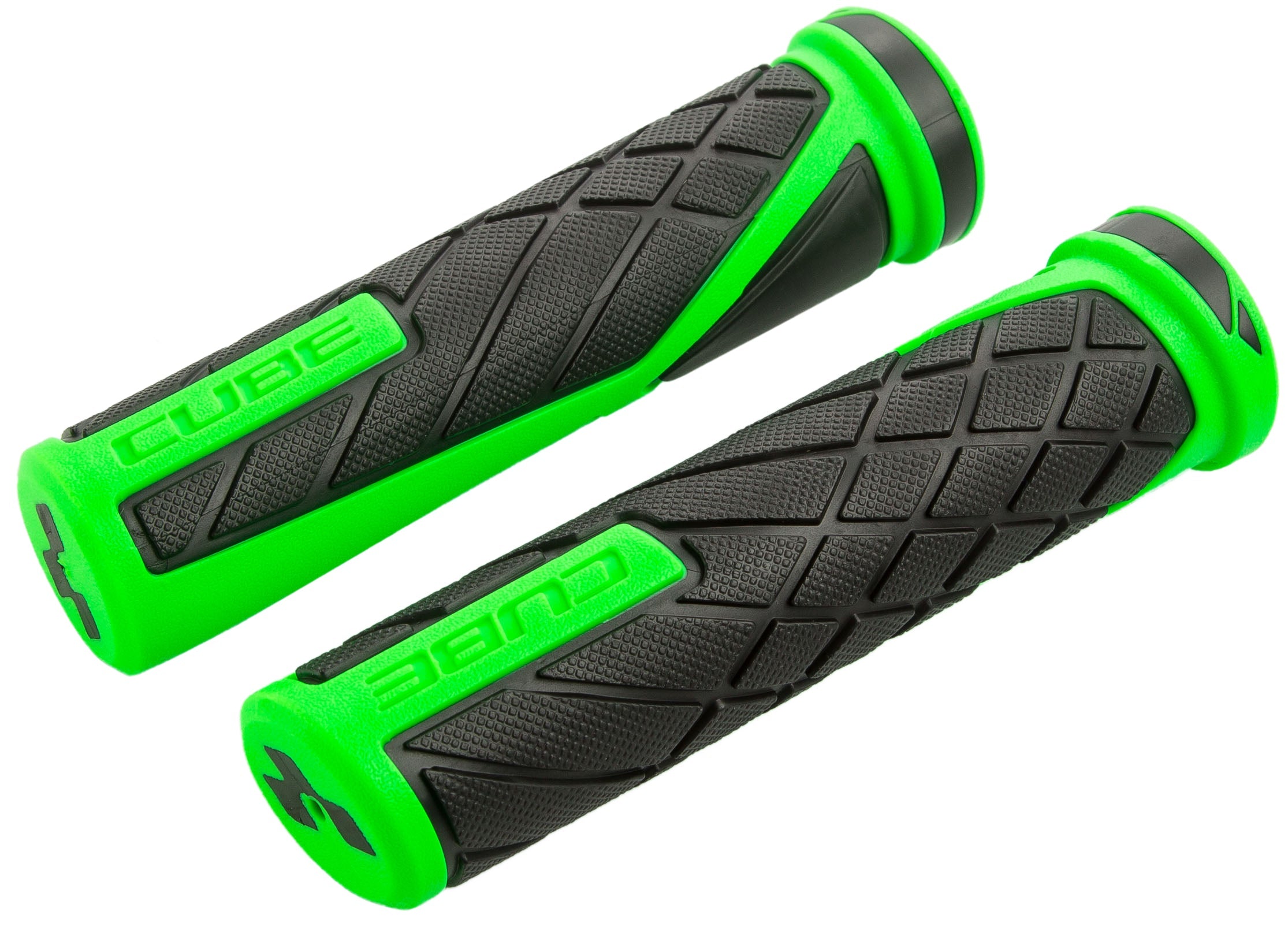 cube kinderfahrrad griffe CUBE Griffe PERFORMANCE black´n´green