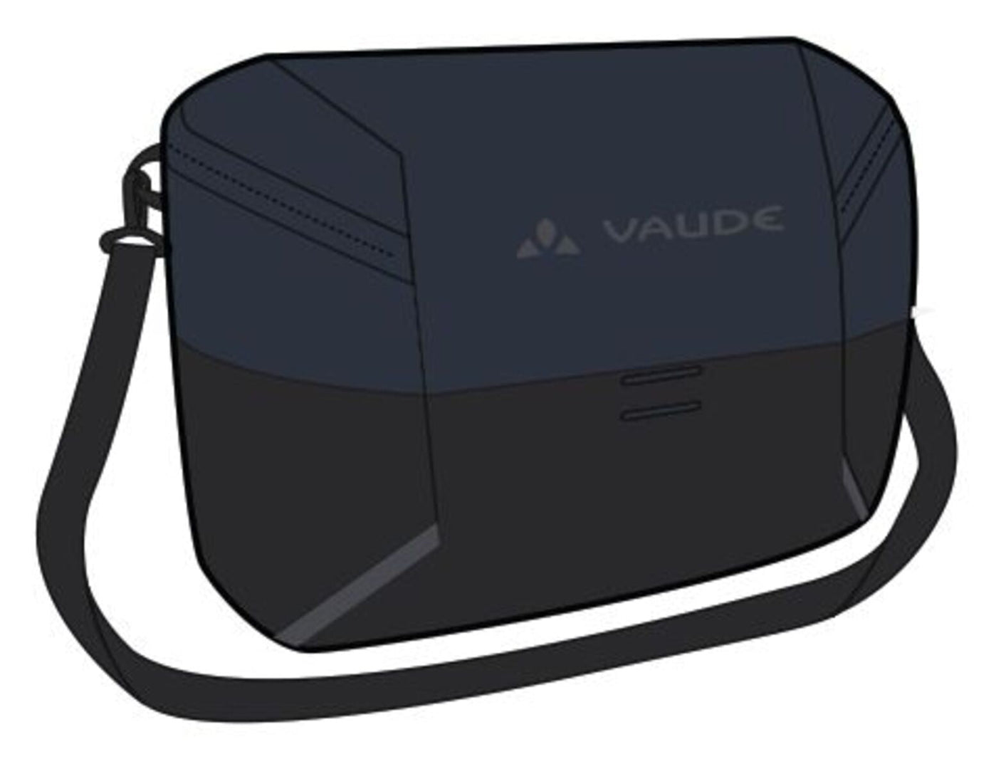 vaude citybox bike lenkertaschen VAUDE CityBox Bike II schwarz Lenkertasche | black