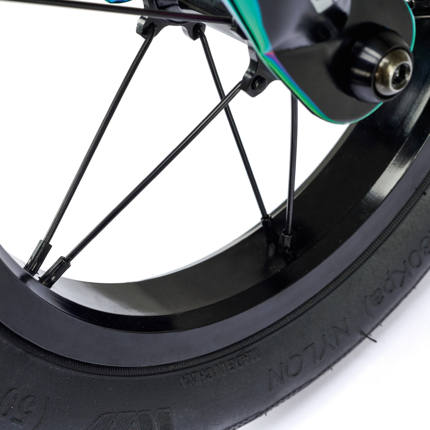 S'COOL Junior Bikes pedeX rainbow Laufrad