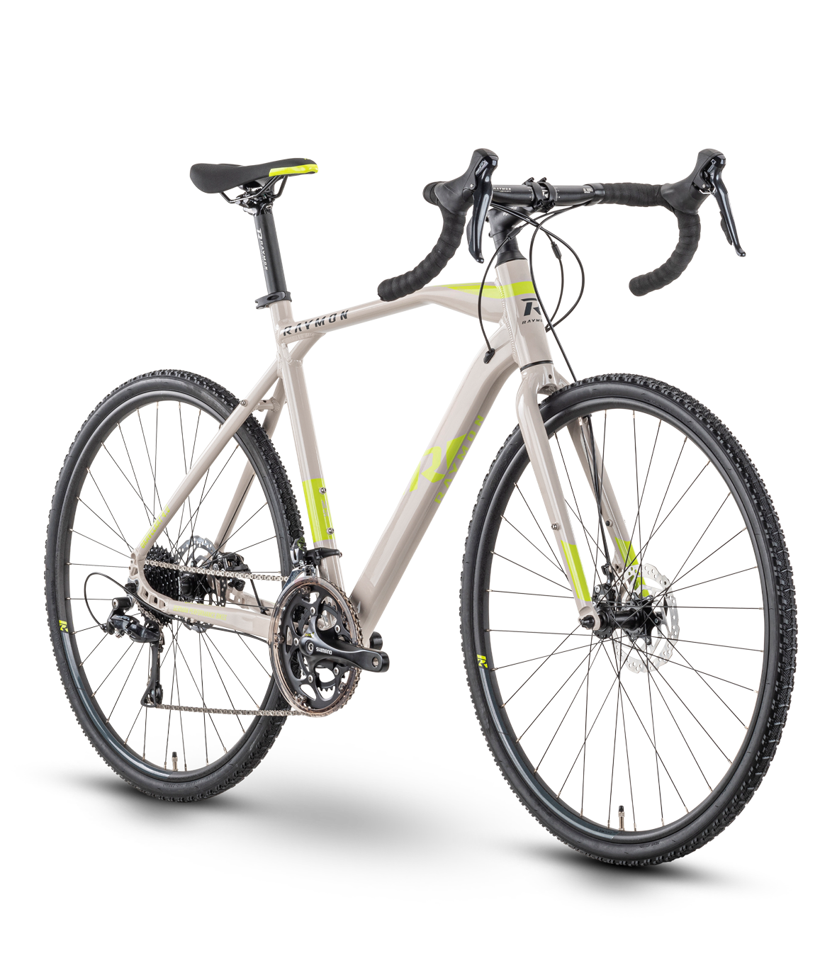 Raymon GravelRay 4.0 Unisex light grey / lime green / black