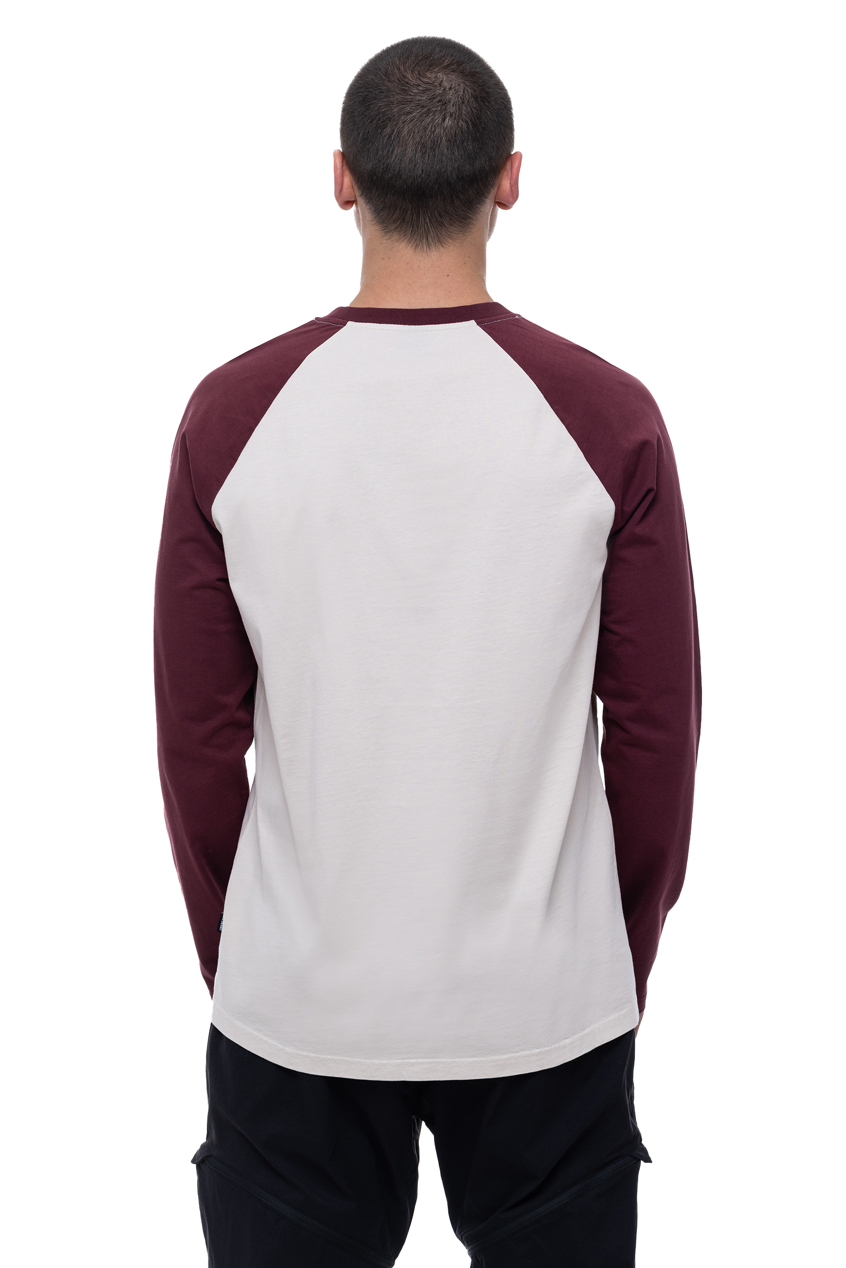 CUBE Organic Longsleeve red´n´beige
