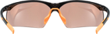 uvex Sportstyle 223 Radbrille Black-Orange / Lightmirror Orange