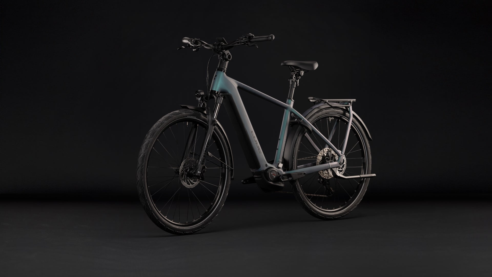 Cube Kathmandu Hybrid Pro 800 Diamant smaragdgrey´n´black (2027)