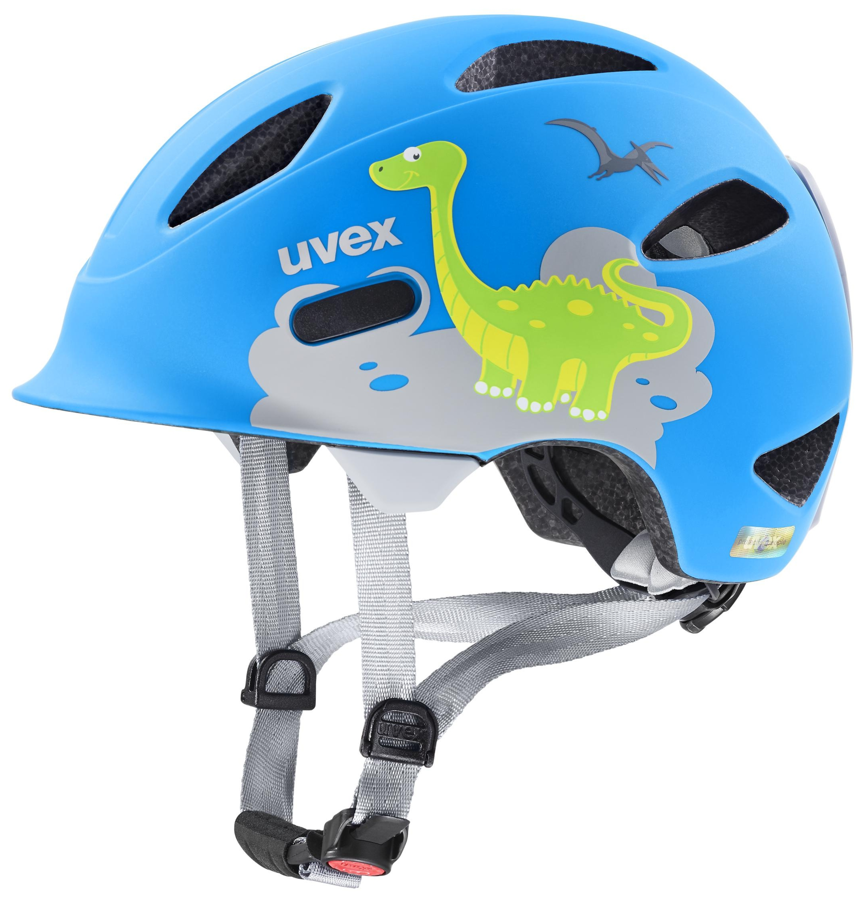 uvex Oyo Style Kinderhelm Dino Blue Matt