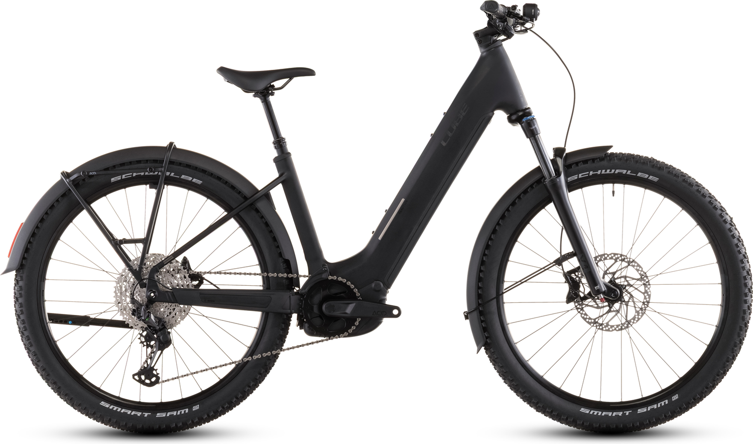 schutzbleche cube reaction hybrid Cube Reaction Hybrid Pro 800 FE Easy Entry (2026) | 27,5 Zoll E-MTB Hardtail | blackline