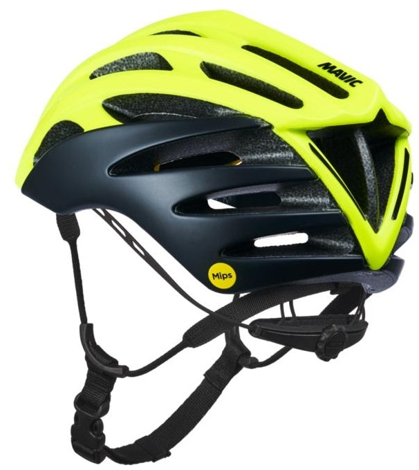 fahrradhelm herren gelb Mavic Syncro Sl Mips Fahrradhelm | gelb/schwarz