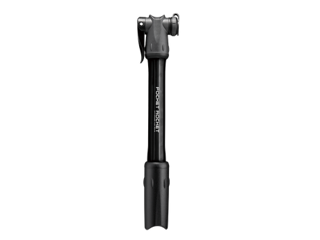 Crankbrothers Gem S Handpumpe inkl. Rahmenhalter Midnight Editionblack