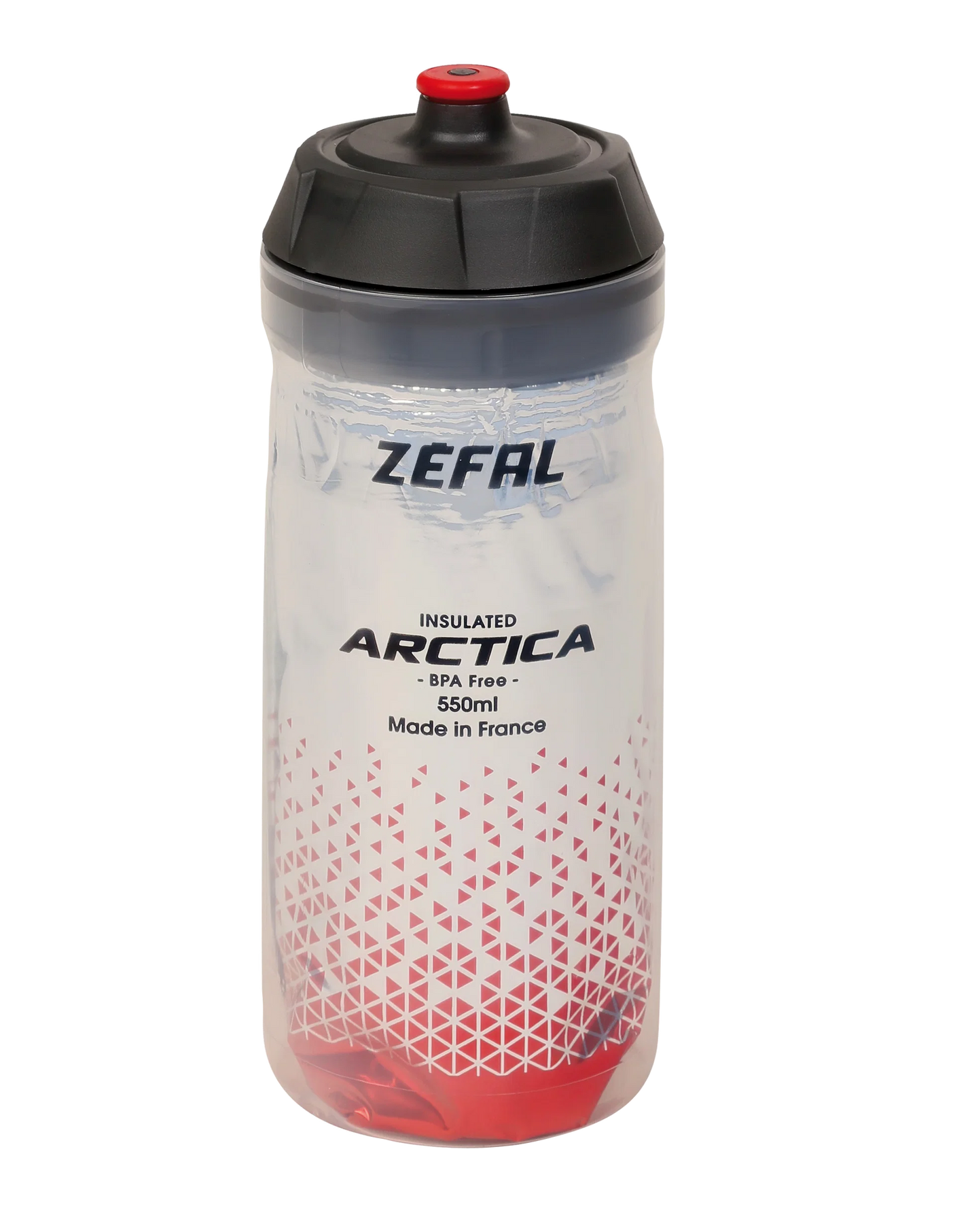 rennrad thermo trinkflasche Zefal Arctica 55 Thermo-Trinkflasche 550ml silber/rot
