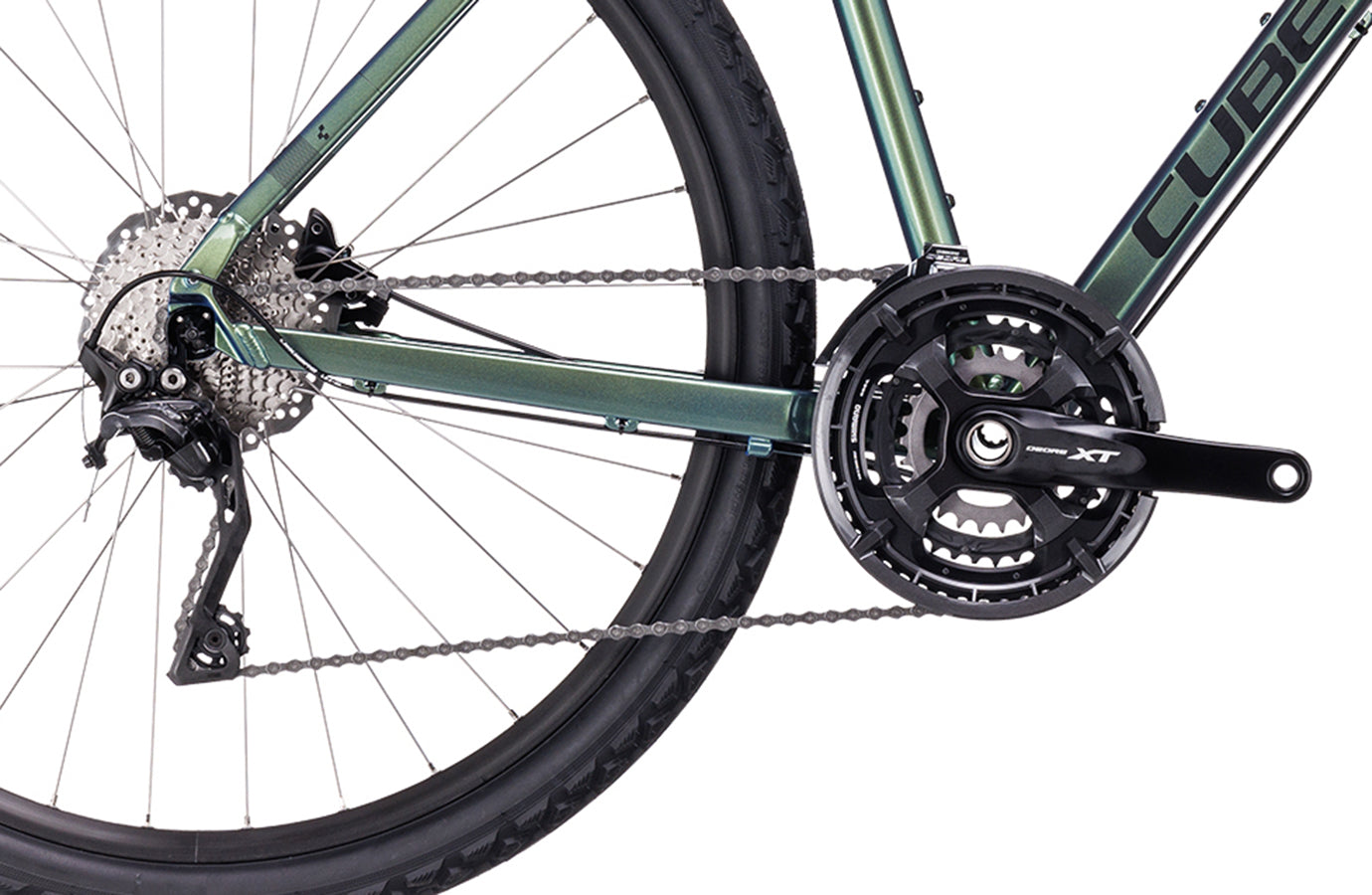 Cube Nature EXC Classic verde´n´black
