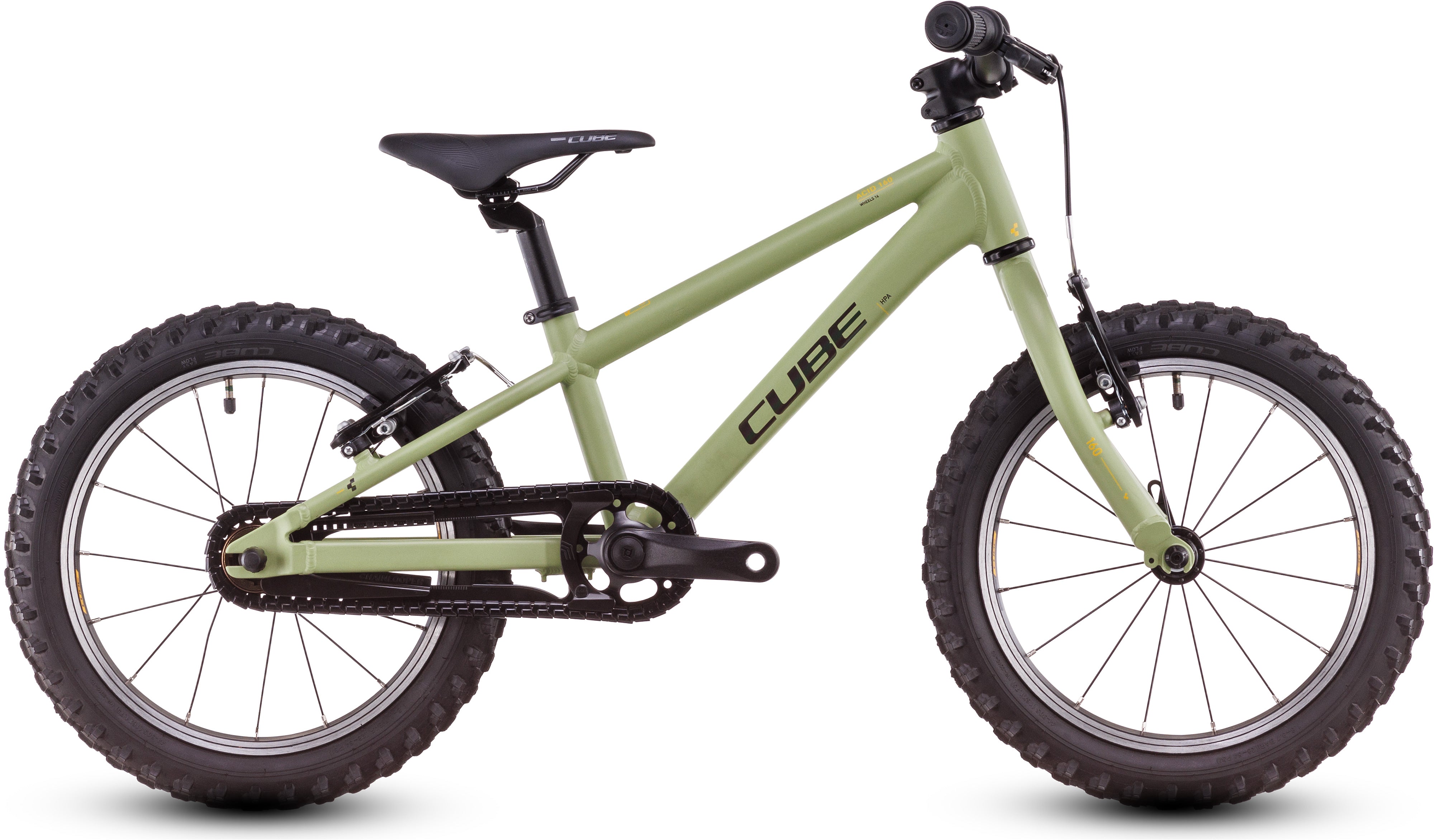 cube mountainbike 16 zoll rahmen Cube Acid 160 (2026) | 16 Zoll Kinderfahrrad | lightolive´n´orange
