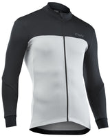 Northwave Force 2 Jersey LS Full Zip Light Grey/Black