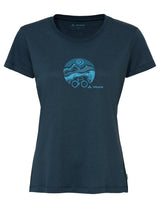 VAUDE Women's Cyclist T-Shirt V dark sea/dark sea