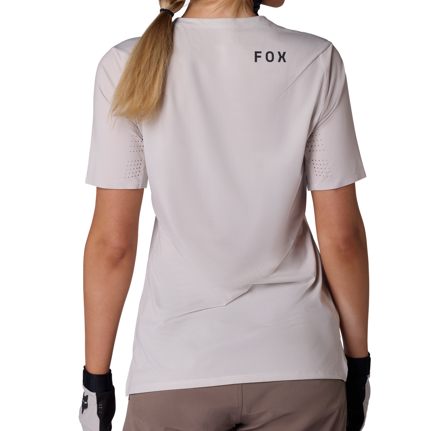 Fox W Flexair SS Jersey Chalk