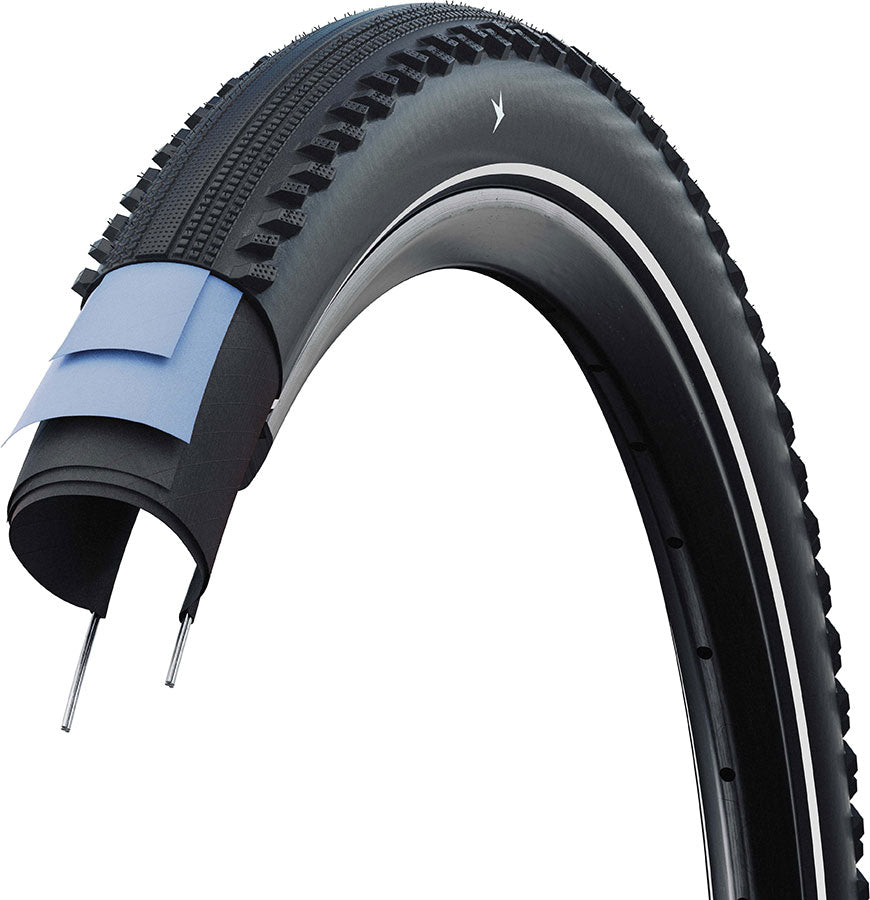 Schwalbe Motion HURRICANE E-50 Addix 54-559 schwarz-reflex