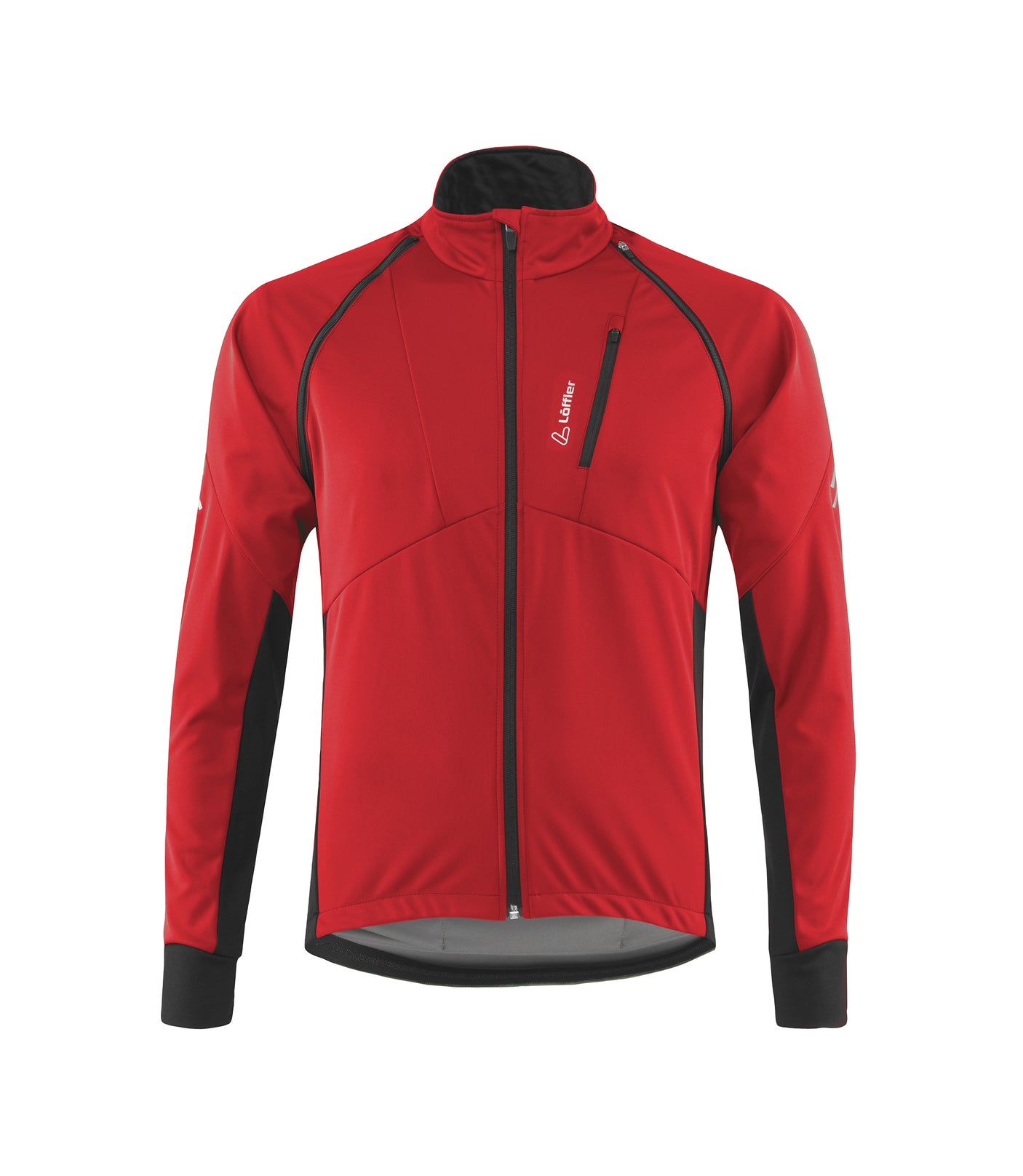 Löffler M Bike Zip-Off Jacket San Remo Ab Light Red