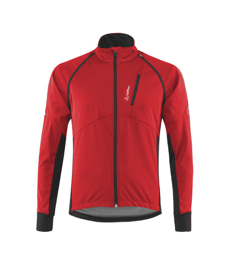 Löffler M Bike Zip-Off Jacket San Remo Ab Light Red