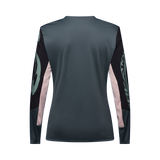 Fox W Defend LS Jersey Creation Deep Cobalt