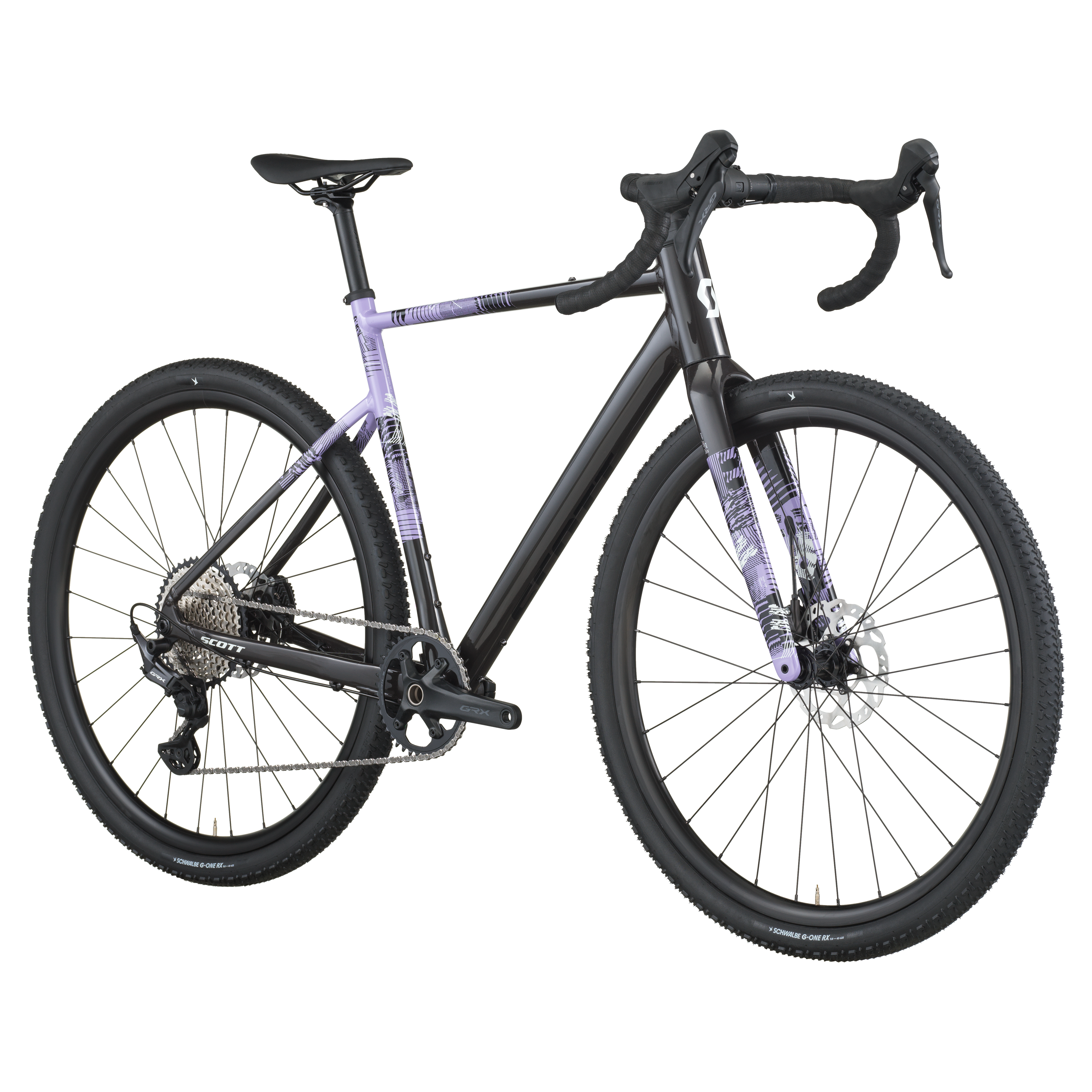 Scott Speedster Gravel 10 carbon black/tulip purple (2026)