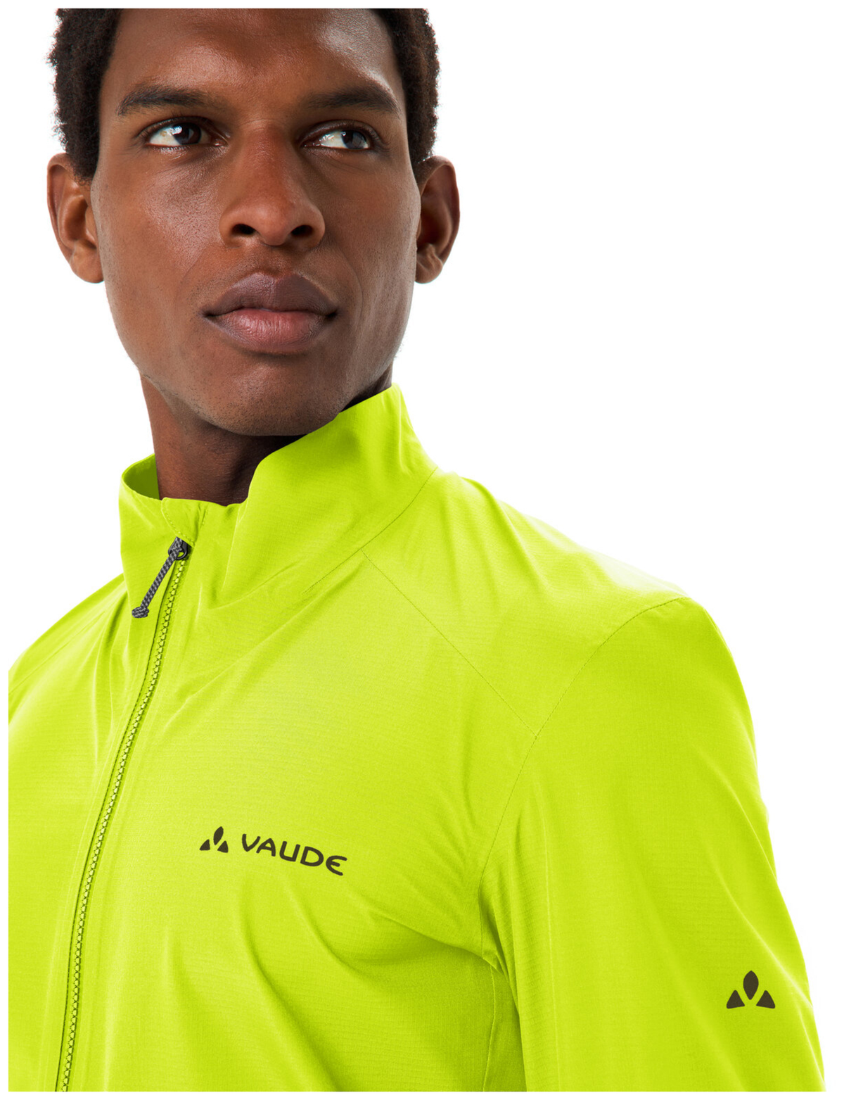 VAUDE Men's Kuro Pro Rain Jacket neon yellow