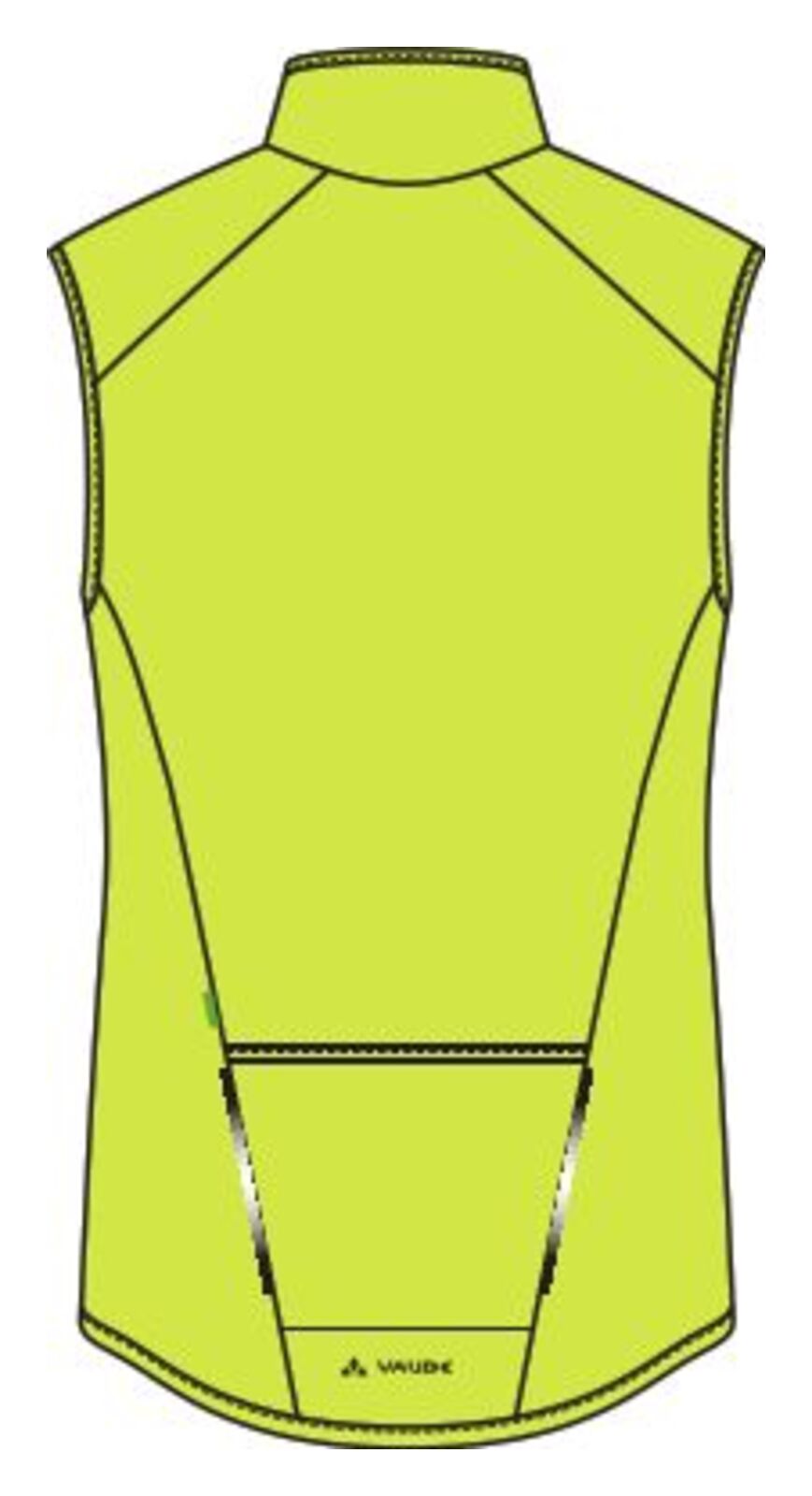 vaude fahrradweste herren VAUDE Matera Air | Herren Fahrradweste | gelb