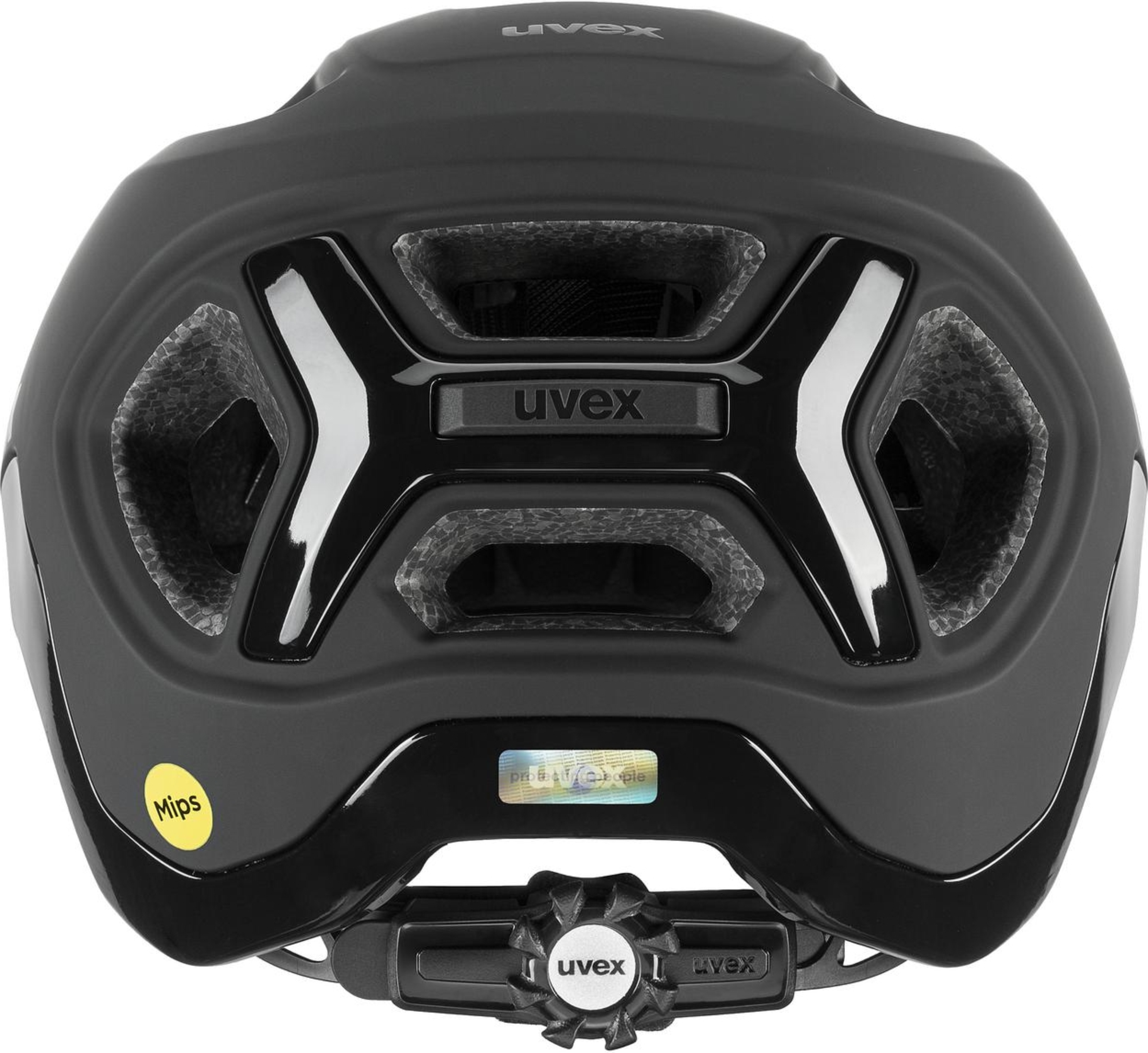 uvex React Mips MTB-Helm Black Matt