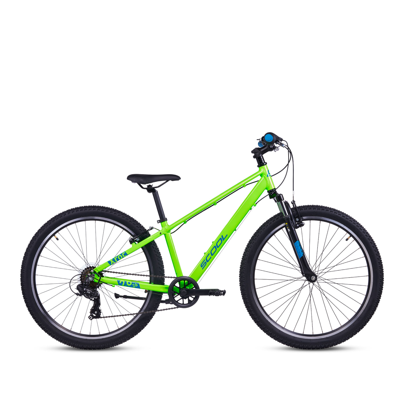 jugendfahrrad 29 zoll S'COOL Xroc Pro 26-K7 (2026) | 26 Zoll Jugendfahrrad | Neon Green/Ocean