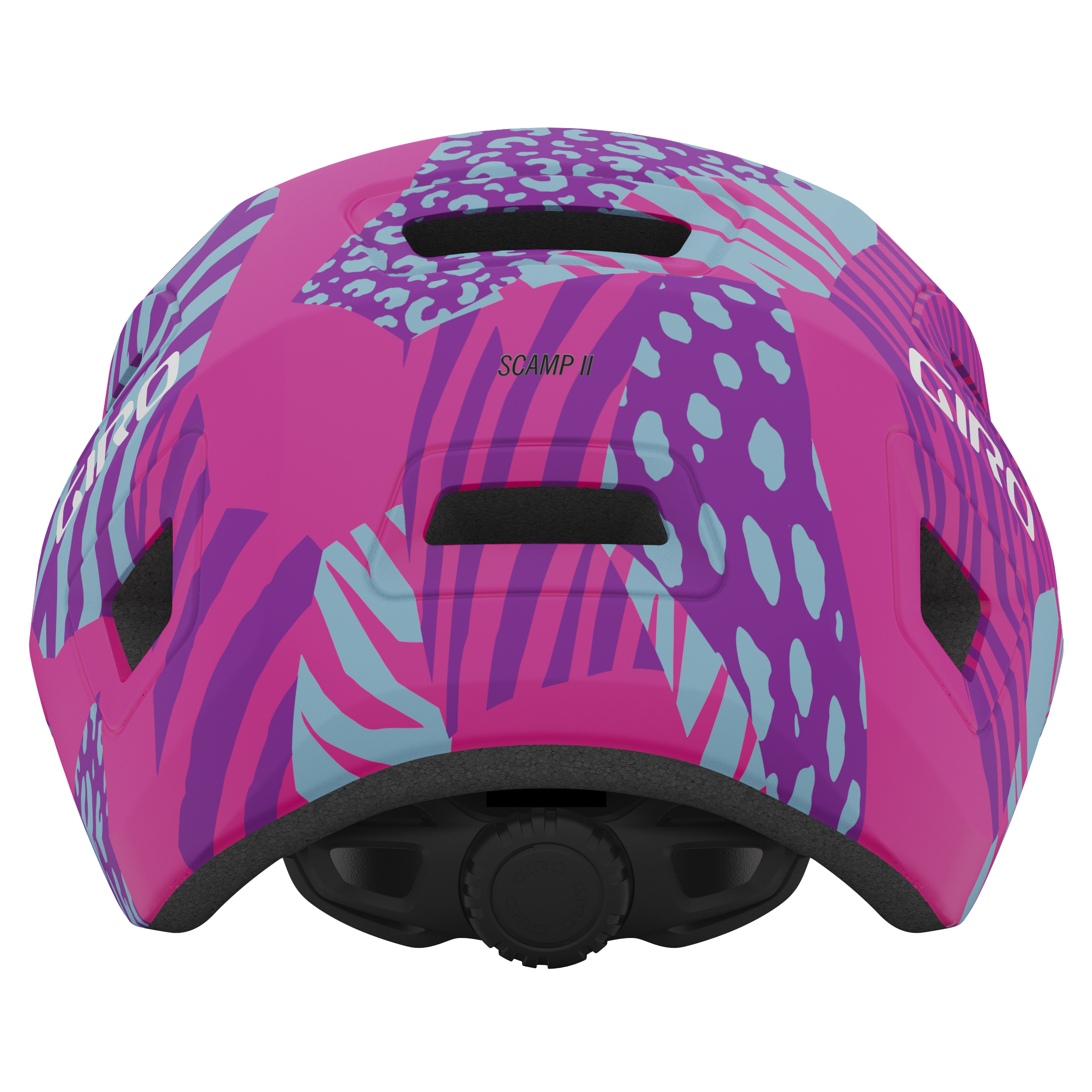 Giro Scamp II Helm matte pink animal