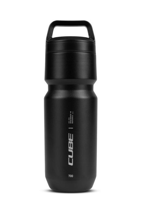 Cube Edelstahlflasche Arc 700 black