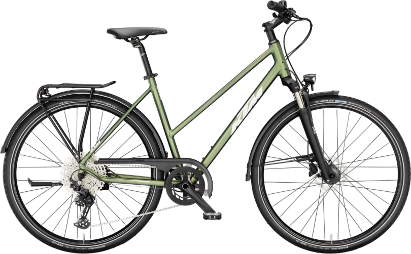 KTM LIFE FORCE Trapez fields matt (opal white+or.)