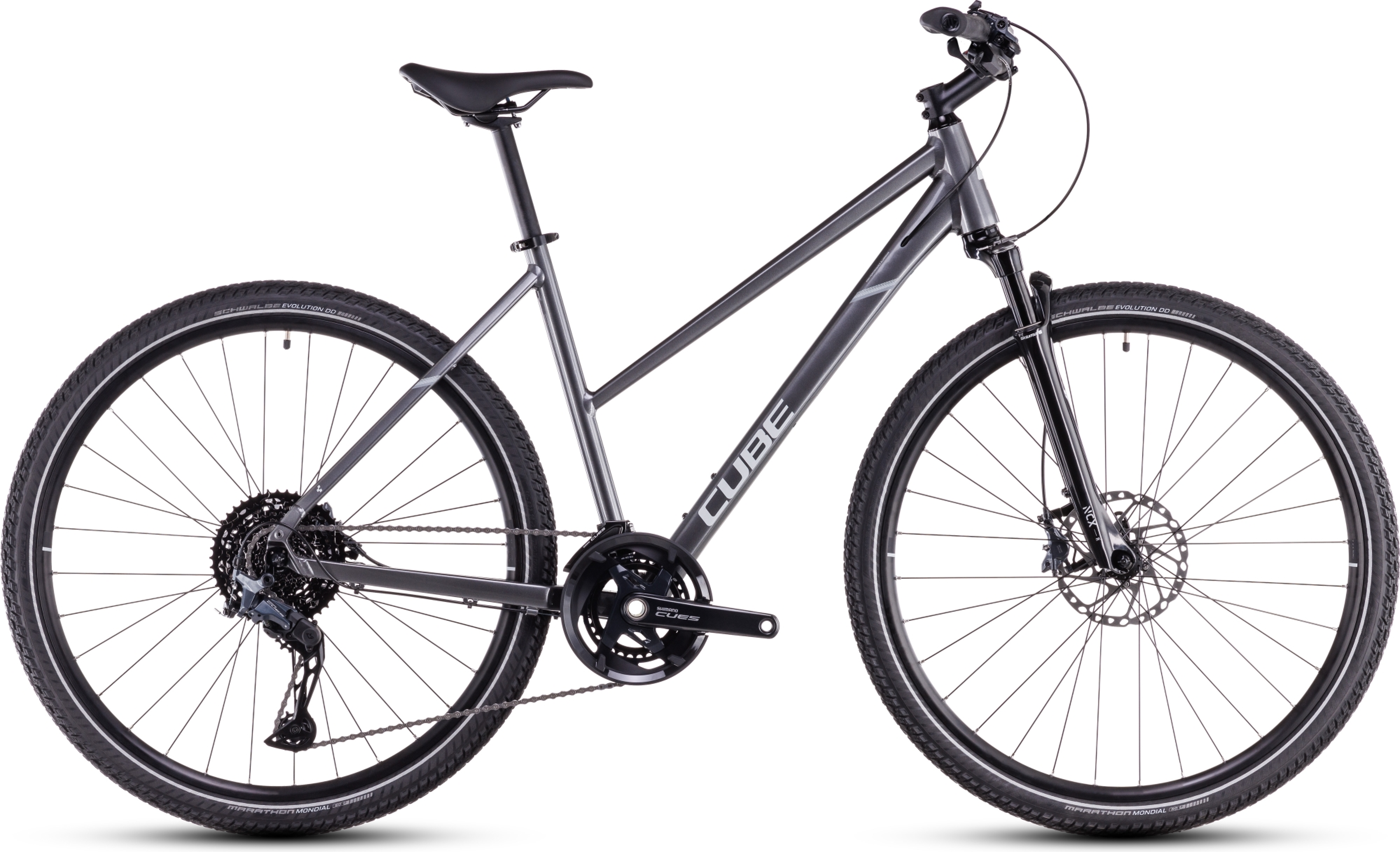 cube crossbike 28 zoll Cube Nature SLX Trapez (2026) | 28 Zoll MTB Hardtail | graphite´n´fossil