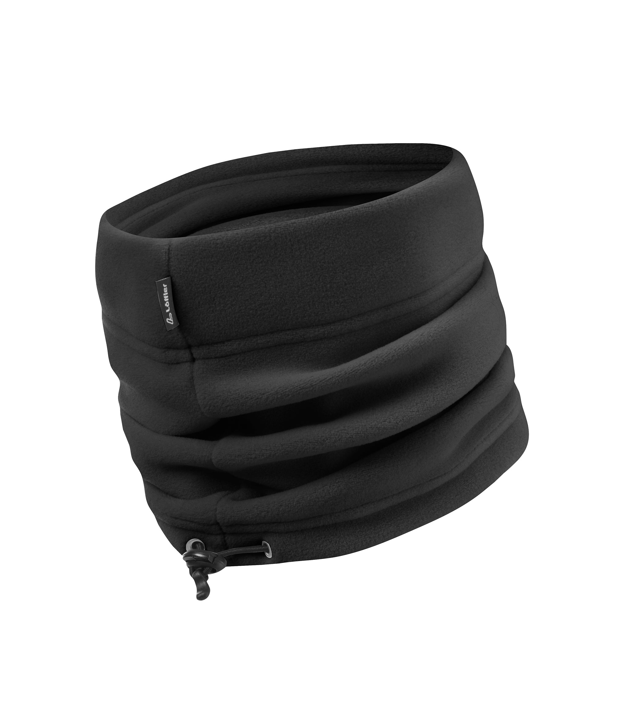 Löffler Fleece Neck Tube Black