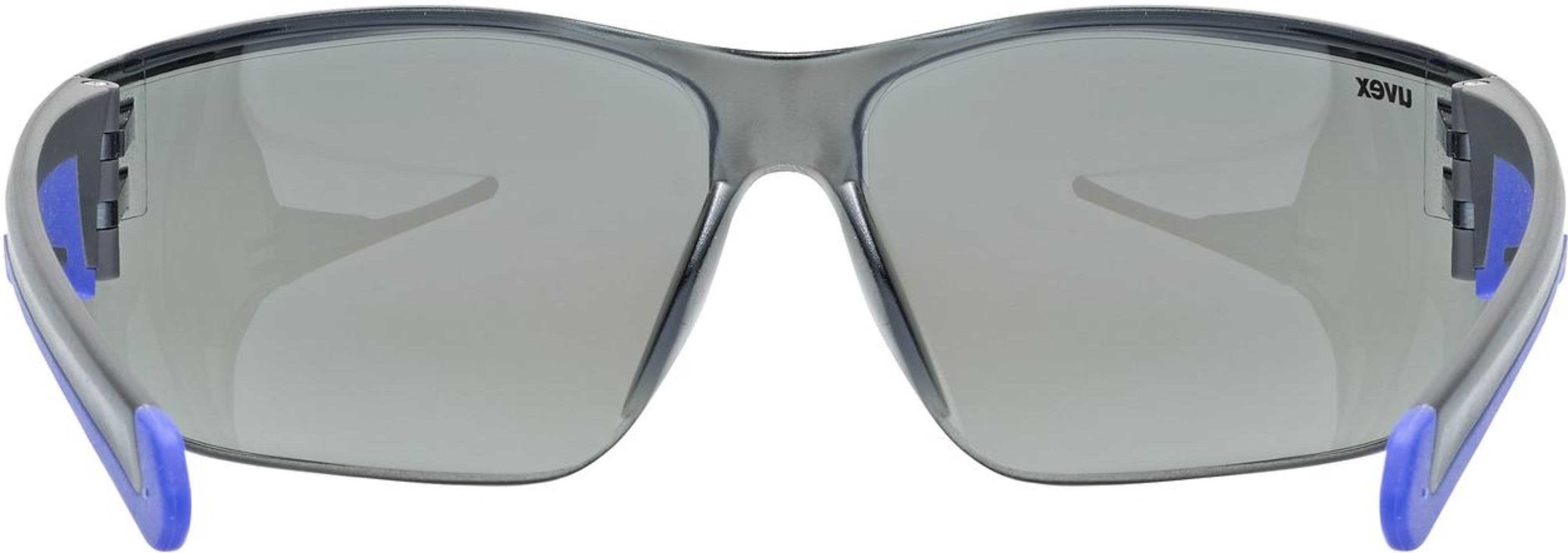 uvex Equate Radbrille Black-Blue Matt / Mirror Blue