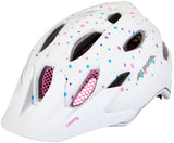 Alpina Carapax Helm Jugend weiß/bunt
