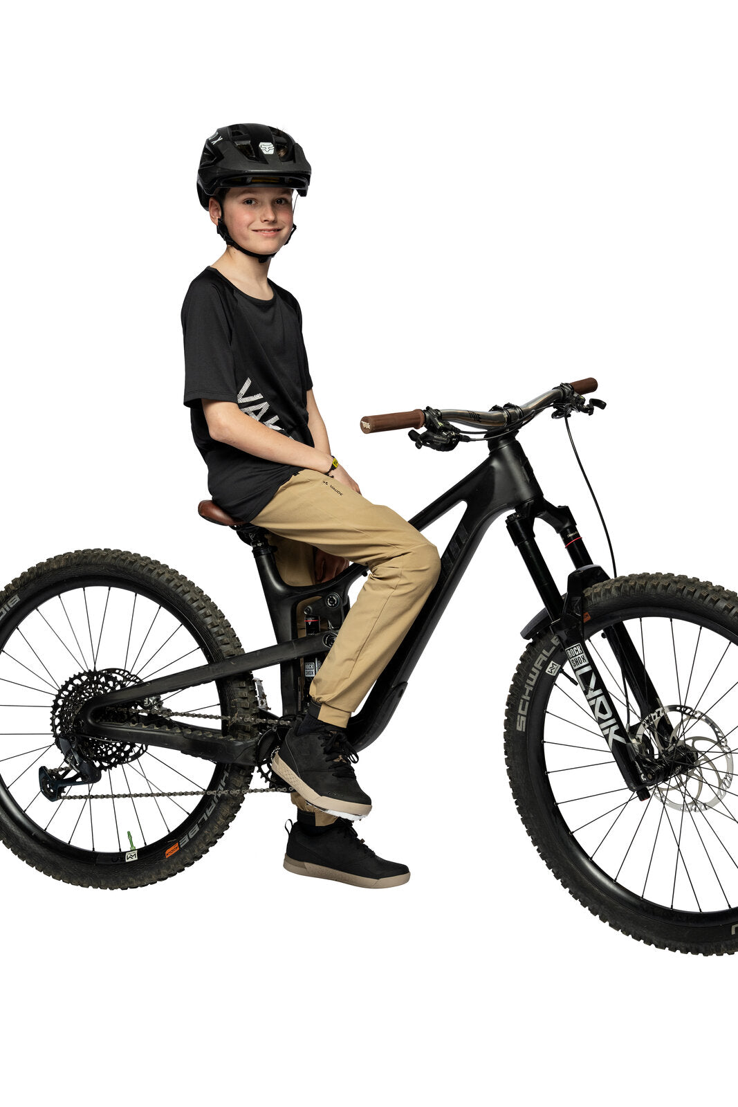 VAUDE Kids Moab Base Pants oat