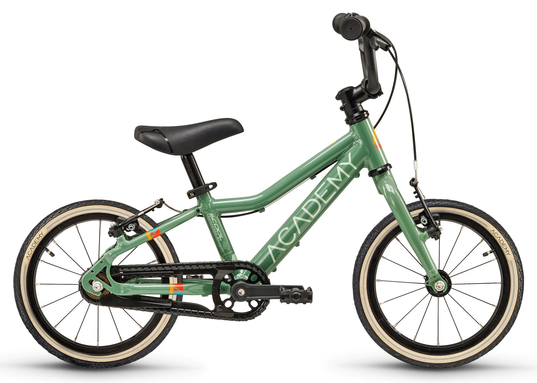kinderfahrrad 2 ACADEMY Grade 2 14" (2026) | 14 Zoll Kinderfahrrad | Olive