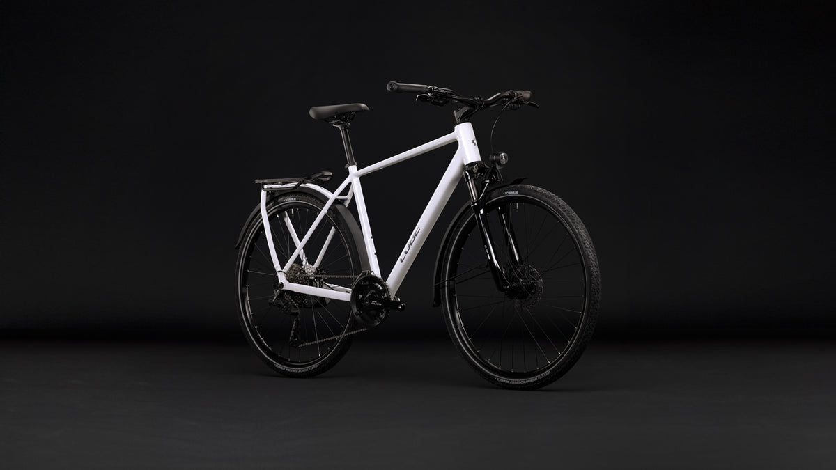 Cube Kathmandu Pro Diamant metallicwhite´n´chrome (2027)